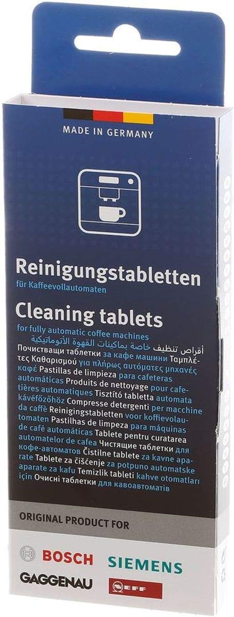 Bosch Cleaning Tablets 311769 311970 For Coffee Machine
