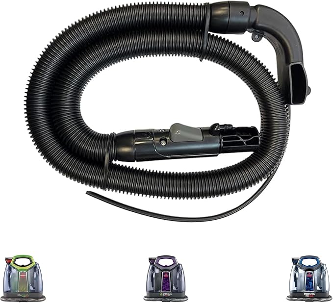 (Upgraded 2025)Flexible Hose compatible with Bissell Little Green & SpotClean Carpet Vacuum Cleaner 2694 2513 5207 4720M Series Part#1606127 or 1636058 compatible with Bissell Little Green & SpotClean