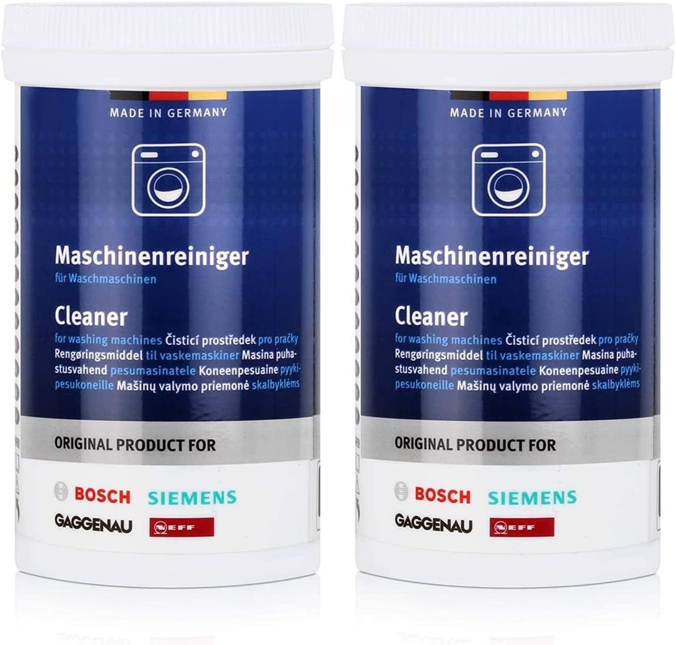 Bosch 00311925 Washing Machines Cleaner 2-Pack