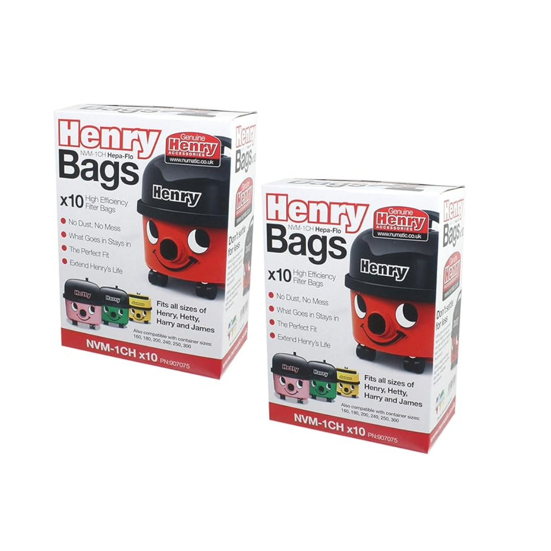 Numatic Genuine Henry Hepaflo Vacuum Bags